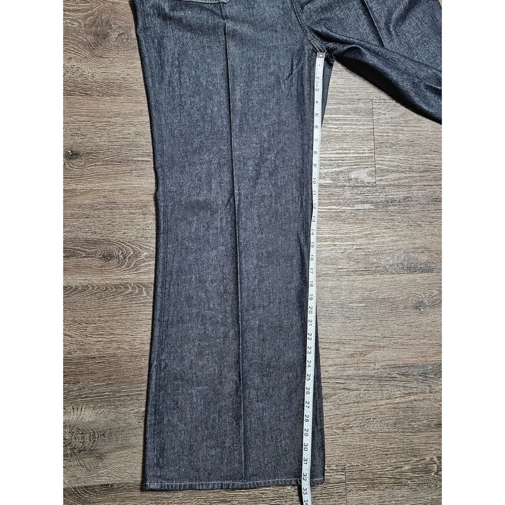 J. Crew Women's High-rise Sailor Denim Trouser in 1996 Semi-stretch Size 34 NWT